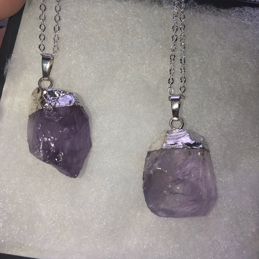 🌙 Handmade Boho Amethyst - Picture 3 of 8